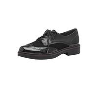 Tamaris Comfort 8-83300-43 Lace-up da Donna, Oxford, Pettine Nero, 37 EU Larga