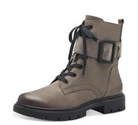 Tamaris Comfort 8-85106-43-Stivale Pizzo, Stivali alla Moda Donna, Pietra Nubuc, 36 EU Larga