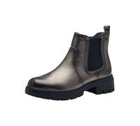 Tamaris Comfort 8-85420-43-Scarpe, Stivali Chelsea Donna, Argento, 41 EU Larga