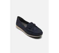 Tamaris Comfort Damen Bequem, Mocassino Donna, Navy Suede, 39 EU