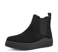 Tamaris Comfort Chelsea-Giacca Imbottita da Donna, con Suola Calda e Tex, Stivali alla Moda, Nero, 36 EU