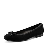 Tamaris Comfort Damen Ballerina, Donna, in camoscio Nero, 41 EU