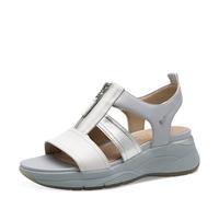 Tamaris Comfort Damen Sandale, Donna, Light Blue Comb, 43 EU