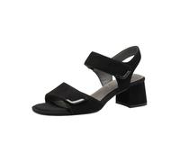 Tamaris Comfort Damen Sandale mit Absatz Multiadjustable, Tacco Donna, in camoscio Nero, 41 EU