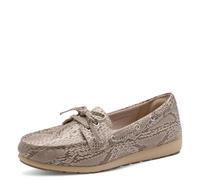 Tamaris Comfort Damen Slipper 8-84601-46, Mocassino Donna, Beige Snake, 38 EU