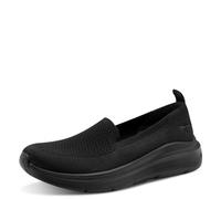 Tamaris Comfort Damen Slipper Cool Insole+Veg, Mocassino Donna, Nero-Black Uni, 39 EU