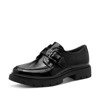 Tamaris Comfort Damen Slipper, Mocassino Donna, Black Patent, 40 EU