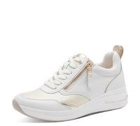 Tamaris Comfort Damen Sneaker Low 8-83714-43, Scarpe da Ginnastica Donna, Oro Bianco, 41 EU