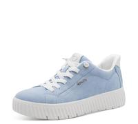 Tamaris Comfort Damen Sneaker Low 8-83720-45, Scarpe da Ginnastica Donna, Lt Blue Suede, 39 EU