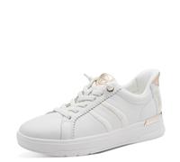 Tamaris Comfort Damen Sneaker Low 8-83733-46, Scarpe da Ginnastica Donna, Oro Bianco, 39 EU