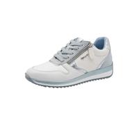 Tamaris Comfort Damen Sneaker Low 8-83734-46, Scarpe da Ginnastica Donna, Bianco/Blu, 38 EU