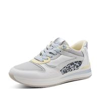 Tamaris Comfort Damen Sneaker Low 8-83737-46, Scarpe da Ginnastica Donna, Bianco/Blu, 41 EU