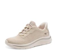 Tamaris Comfort Damen Sneaker Low Cool Insole+Veg, Scarpe da Ginnastica Donna, Avorio, 37 EU