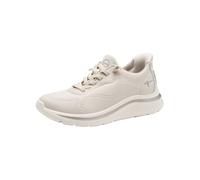 Tamaris Comfort Damen Sneaker Low Cool Insole+Veg, Scarpe da Ginnastica Donna, Beige, 42 EU