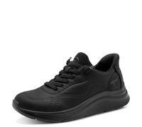 Tamaris Comfort Damen Sneaker Low Cool Insole+Veg, Scarpe da Ginnastica Donna, Nero, 38 EU