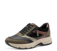Tamaris Comfort Damen Sneaker Low, Scarpe da Ginnastica Donna, Olive Comb, 38 EU