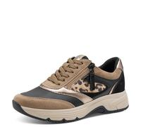 Tamaris Comfort Damen Sneaker Low, Scarpe da Ginnastica Donna, Pepper Comb, 36 EU