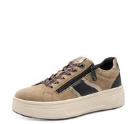 Tamaris Comfort Damen Sneaker Low, Scarpe da Ginnastica Donna, Pepper Comb, 40 EU