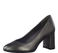 Tamaris Comfort décolleté da donna a punta Vestibilità Comfort, Argento (Pewter), 39 EU