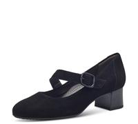 Tamaris Comfort décolleté da donna con cinturino in pelle Mary Jane, Nero (Black), 40 EU