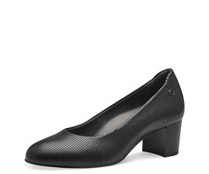 Tamaris Comfort décolleté da donna con tacco a blocco, Nero (Black), 39 EU