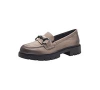Tamaris Comfort Donna Pelle Slip-on Elegante, Pietra Nubuck, 6 UK