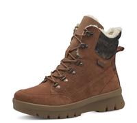 Tamaris Comfort Duo-Tex-Stivali Sportivi da Donna con Lacci, Moda, Camoscio Cognac, 37 EU