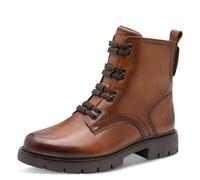 Tamaris Comfort Lace Boot Flat, Stivali a metà Polpaccio Donna, Cognac, 41 EU