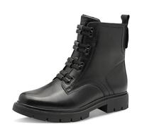 Tamaris Comfort Lace Boot Flat, Stivali a metà Polpaccio Donna, Nero, 40 EU