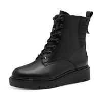 Tamaris Comfort Lace Boot Flat, Stivali a metà Polpaccio Donna, Nero, 41 EU