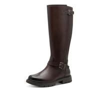 Tamaris Comfort Long Boot Flat, Stivali ad Altezza Ginocchio Donna, Moka, 39 EU