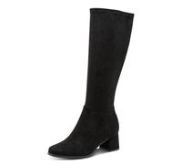 Tamaris Comfort Long Boot Heel, Stivali ad Altezza Ginocchio Donna, Nero, 40 EU