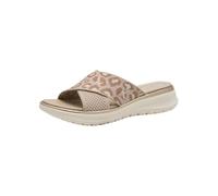 Tamaris Comfort Pantolette da donna con suola chunky vegan, Multicolore (Leopard), 38 EU
