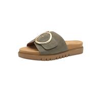 Tamaris Comfort Pantolette da donna in pelle eleganti, Verde (Sage), 36 EU