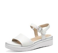 Tamaris Comfort Sandali da Donna Bassi in Pelle con Chiusura a Strappo