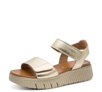 Tamaris Comfort Sandali da Donna Bassi in Pelle con Plateau