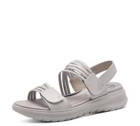 Tamaris Comfort sandali da donna bassi sportivi vegani, Grigio (Stone), 42 EU