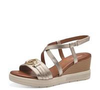 Tamaris 8-88307-42, Sandali con zeppa Donna, Oro , 37 EU