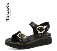 Tamaris Comfort Sandali Donna In Pelle Neri 88721