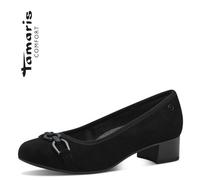 Tamaris Comfort Scarpe Ballerine Slipper Donna In Pelle Nera 82301