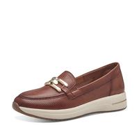 Tamaris Comfort slip-on da donna in pelle Comodo, Marrone (Cognac), 36 EU