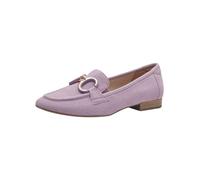 Tamaris Comfort slip-on da donna in pelle con tacco a blocco, Lilla (Lavender), 37 EU