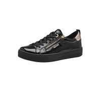 Tamaris Comfort 8-83707-42-Sneaker Low, Scarpe da Ginnastica Donna, Black Patent, 37 EU Larga