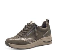 Tamaris Comfort 8-83714-43-Sneaker Low, Scarpe da Ginnastica Donna, Talpa, 38 EU Larga