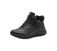 Tamaris Comfort sneaker da donna alti con cerniera e pelliccia sintetica, Nero (Black), 37 EU