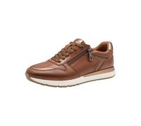 Tamaris Comfort Damen Sneaker Low, Scarpe da Ginnastica Donna, Cognac, 39 EU