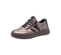 Tamaris Comfort sneaker da donna bassi con cerniera per il tempo libero, Argento (Pewter), 39 EU