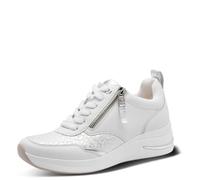 Tamaris Comfort Sneaker da Donna Bassi con Lacci e Cerniera