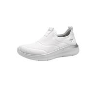 Tamaris Comfort sneaker slip-on da donna da infilare vegani, Bianco (White), 40 EU