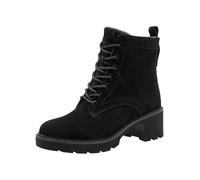 Tamaris Comfort stivaletti da donna con tacco a blocco con lacci, Nero (Black), 39 EU